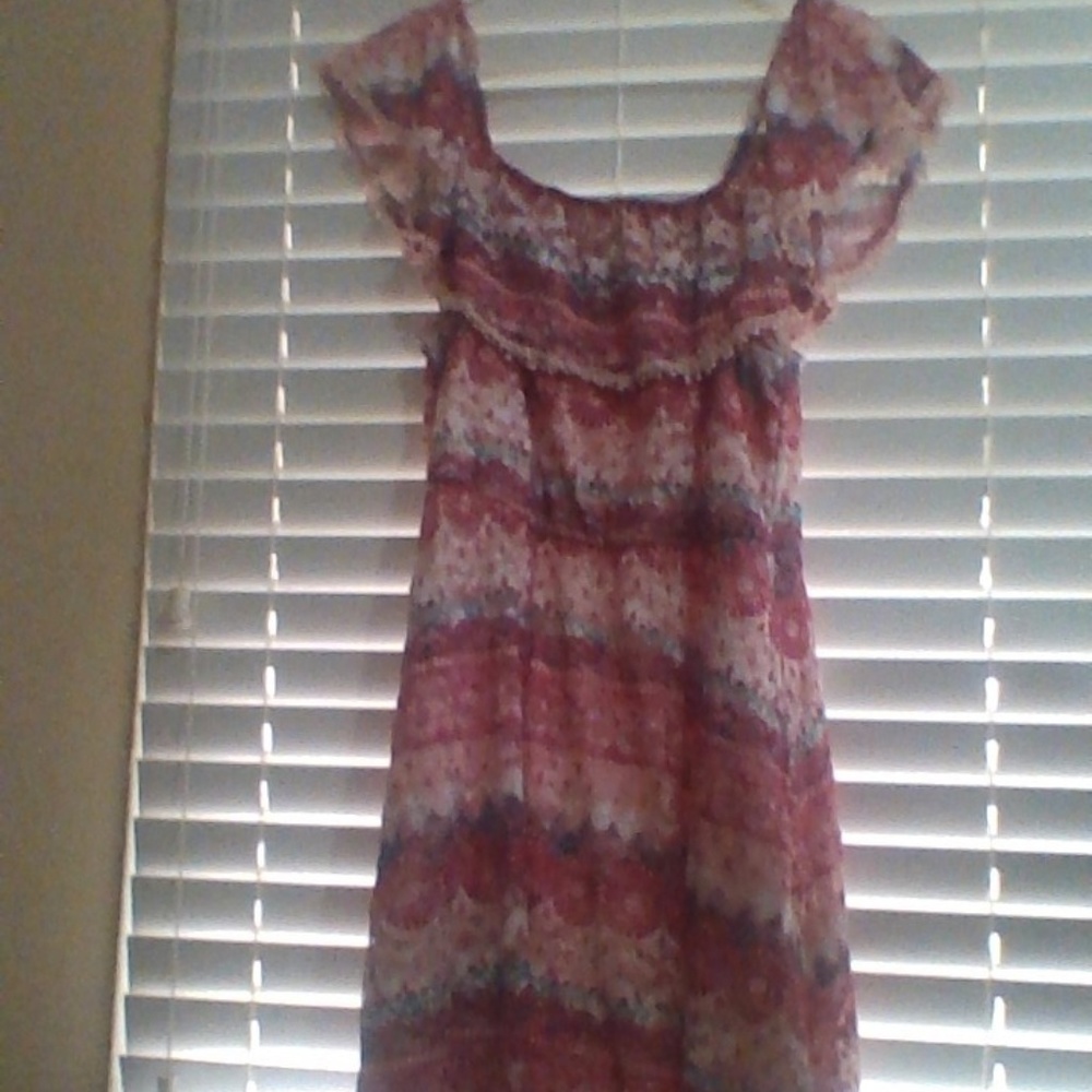 Off-the-shoulder Spring Dress